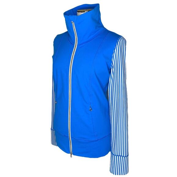 Lululemon Daily Yoga Jacket Beaming Blue size 8 - Picture 4 of 14